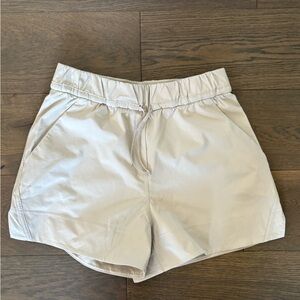 Lululemon Cinchable Waist High-Rise Woven Short 3.5" Mojave Tan